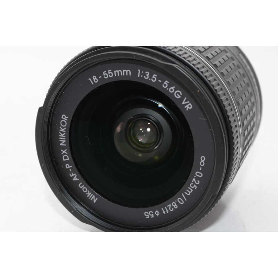 【中古】【外観特上級】Nikon D5600 AF-P 18-55 VR レンズキット D5600LKBK｜camelion-store｜04