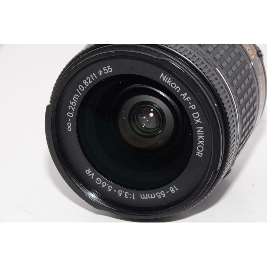 【中古】【外観並級】Nikon デジタル一眼レフカメラ D3400 AF-P 18-55 VR レンズキット ブラック D3400LKBK｜camelion-store｜04