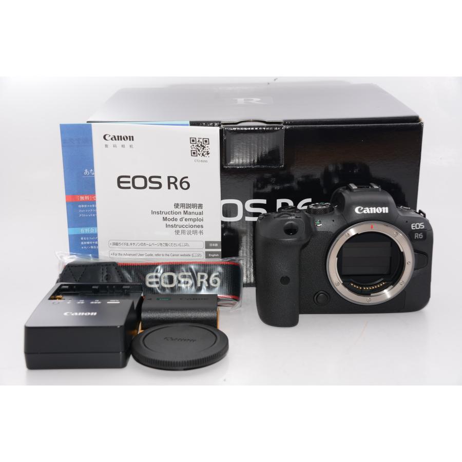 【中古】【ほぼ新品】Canon ミラーレス一眼カメラ EOS R6 ボディー EOSR6