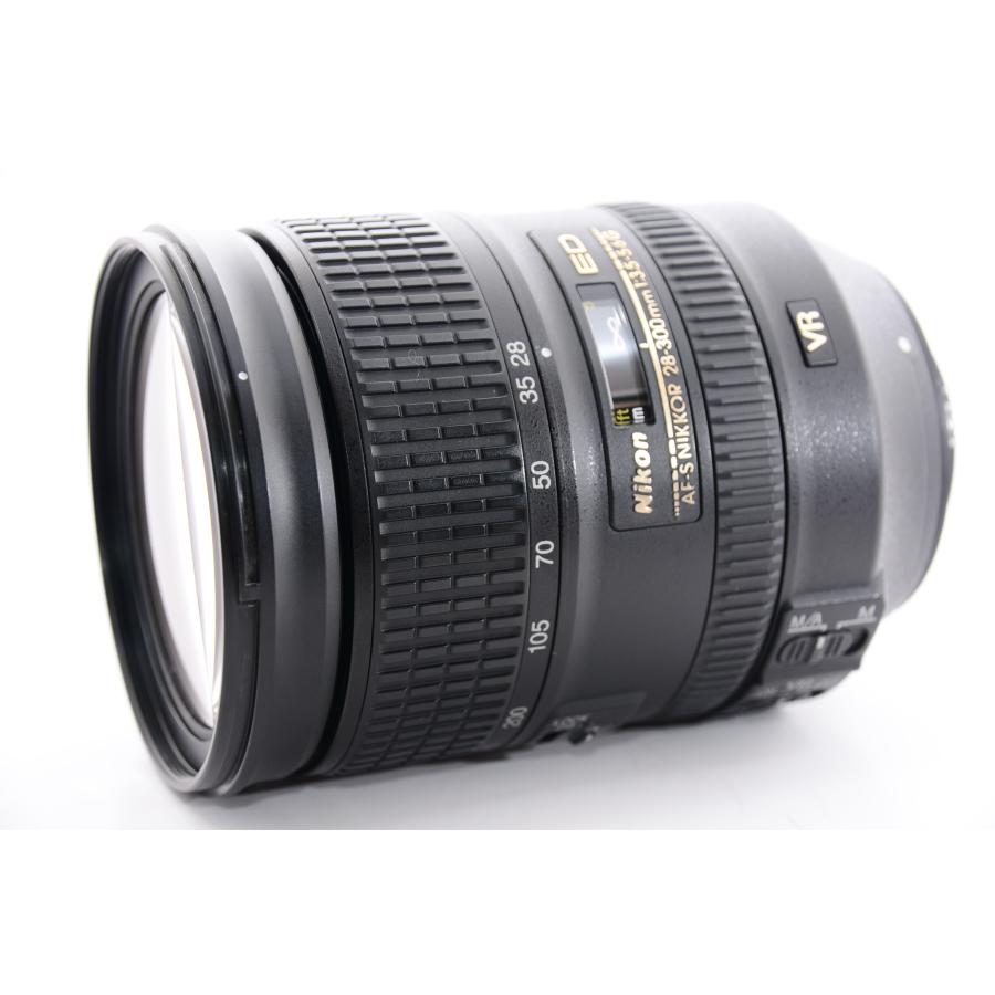 【中古】【外観特上級】Nikon 高倍率ズームレンズ AF-S NIKKOR 28-300mm f/3.5-5.6G ED VR フルサイズ対応