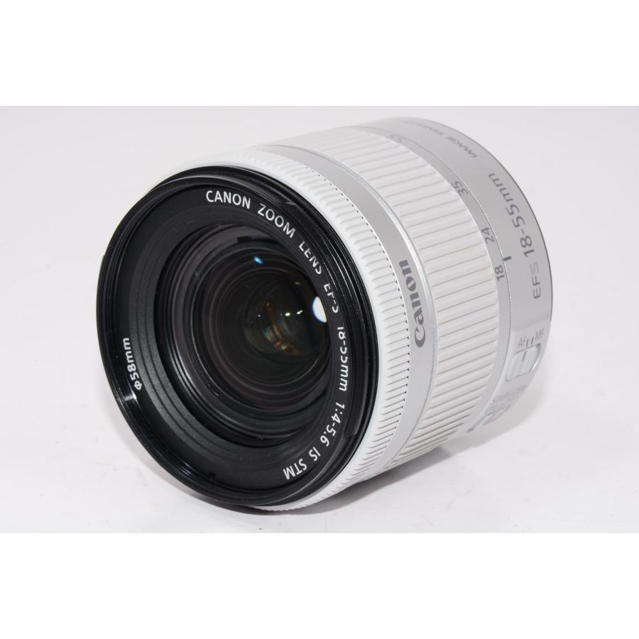 【中古】【外観特上級】Canon デジタル一眼レフカメラ EOS Kiss X9 EF-S18-55 IS STM レンズキット(ホワイト) KISSX9WH1855F4ISSTML｜camelion-store｜04