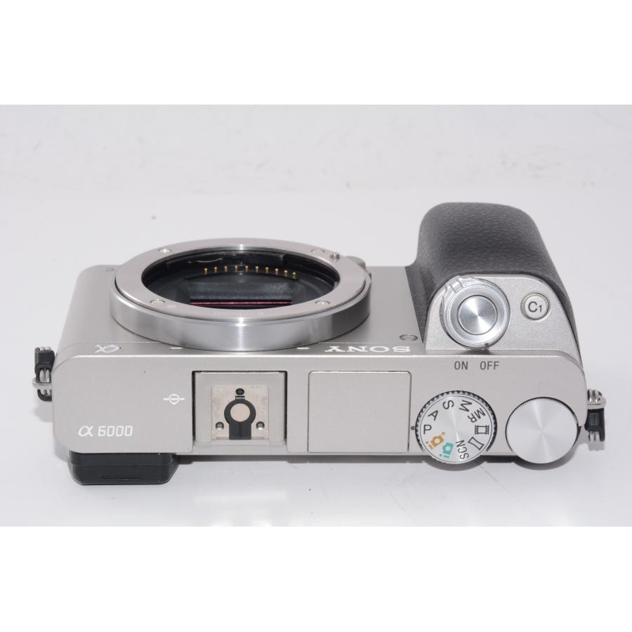 【外観特上級】SONY ミラーレス一眼 α6000 ボディ シルバー ILCE-6000 S 中古】【外観特上級】SONY ミラーレス一眼 α6000 ボディ シルバー ILCE