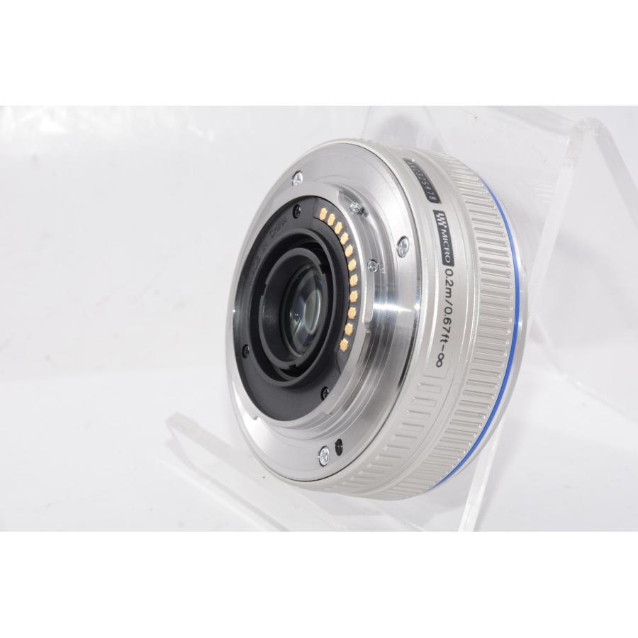 中古】【外観特上級】OLYMPUS パンケーキレンズ M.ZUIKO DIGITAL 17mm