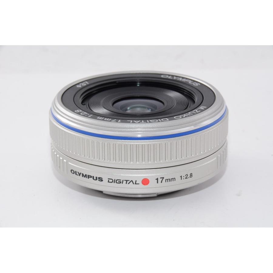 中古】【外観特上級】OLYMPUS パンケーキレンズ M.ZUIKO DIGITAL 17mm