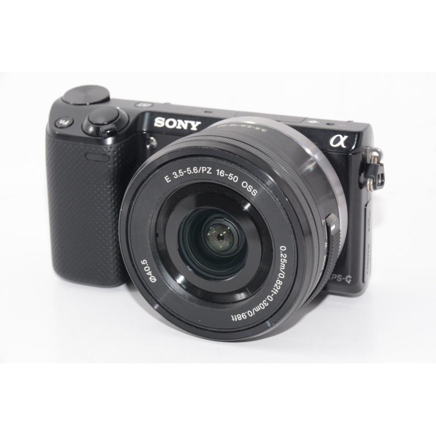 中古】【外観並級】SONY ミラーレス一眼 α NEX-5R パワーズームレンズ 