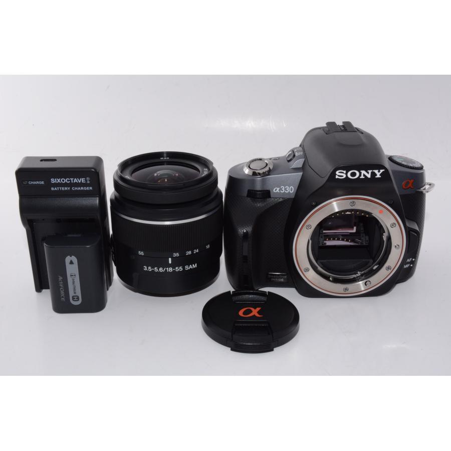 ソニー SONY α330 ズームレンズキット ブラック : 百獣の買取王カメラ