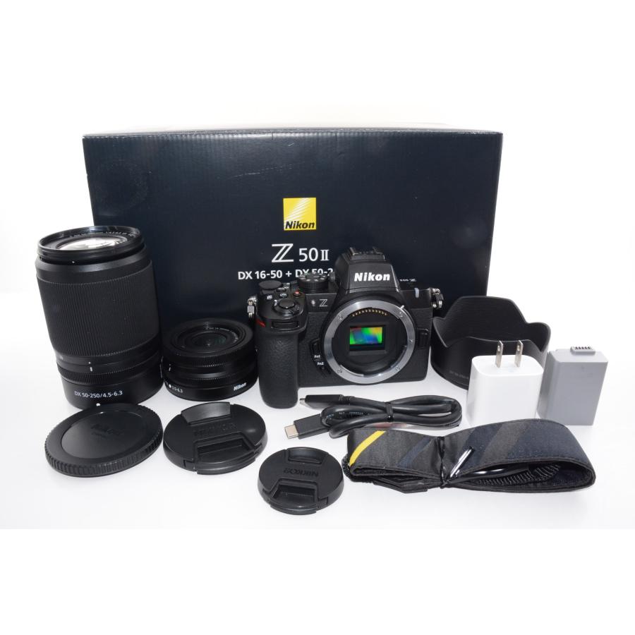 中古】【外観特上級】Nikon ミラーレス一眼 Z50II ダブルズームキット