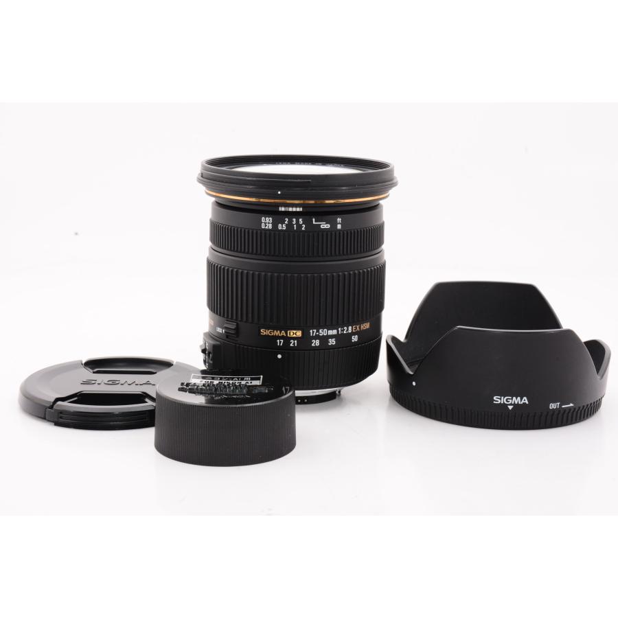 50%OFF!】【50%OFF!】SIGMA 標準ズームレンズ 17-50mm F2.8 EX DC OS