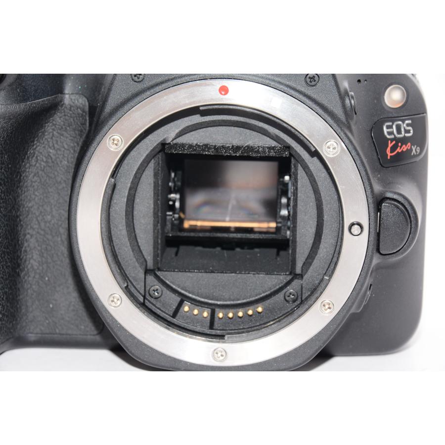 【中古】【オススメ】Canon デジタル一眼レフカメラ EOS Kiss X9 ボディ ブラック EOSKISSX9BK｜camelion-store｜05