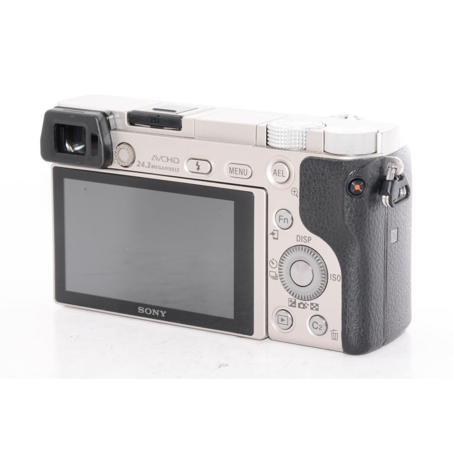SONY ミラーレス一眼 α6000 ボディ シルバー ILCE-6000 S