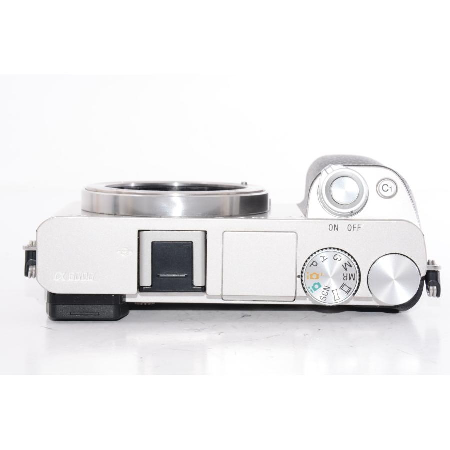 SONY ミラーレス一眼 α6000 ボディ シルバー ILCE-6000 S