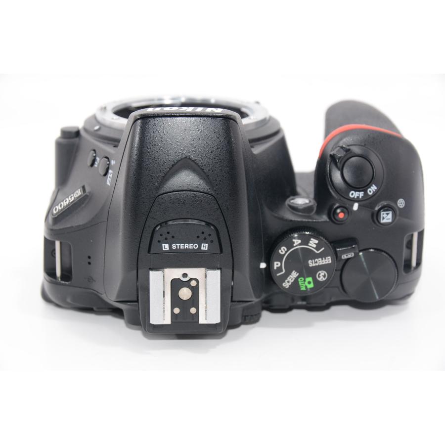 【中古】【外観並級】Nikon デジタル一眼レフカメラ D5600 ボディー ブラック D5600BK｜camelion-store｜03