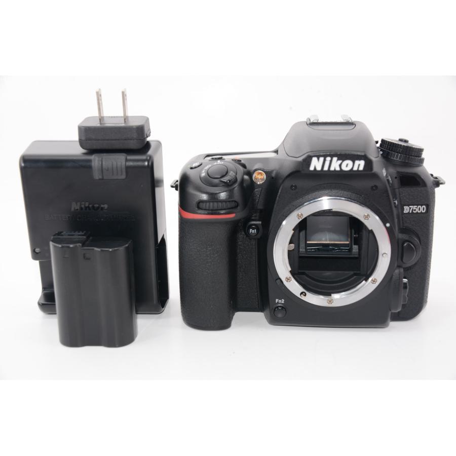 【中古】【外観特上級】Nikon デジタル一眼レフカメラ D7500 ボディ ブラック｜camelion-store｜06