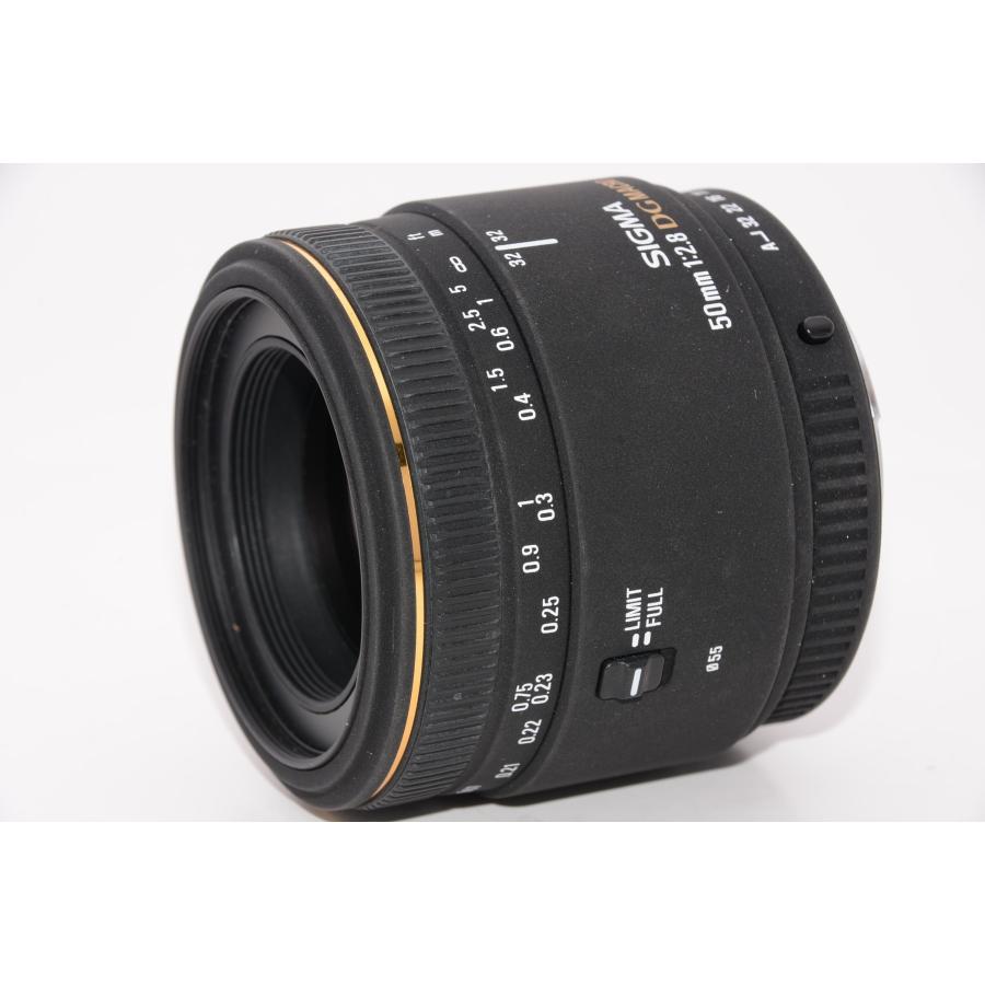 中古】【外観特上級】SIGMA 単焦点マクロレンズ MACRO 50mm F2.8 EX DG