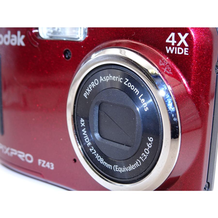中古】【外観特上級】コダック Kodak PIXPRO FZ43RD (レッド) : 百獣の 