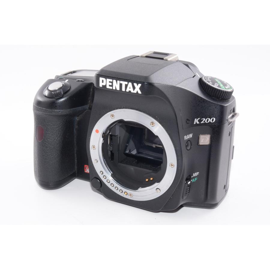 PENTAX - PENTAX K200D本体と説明書元箱あり中古 中古】【外観特上級】PENTAX デジタル一眼レフカメラ K200D