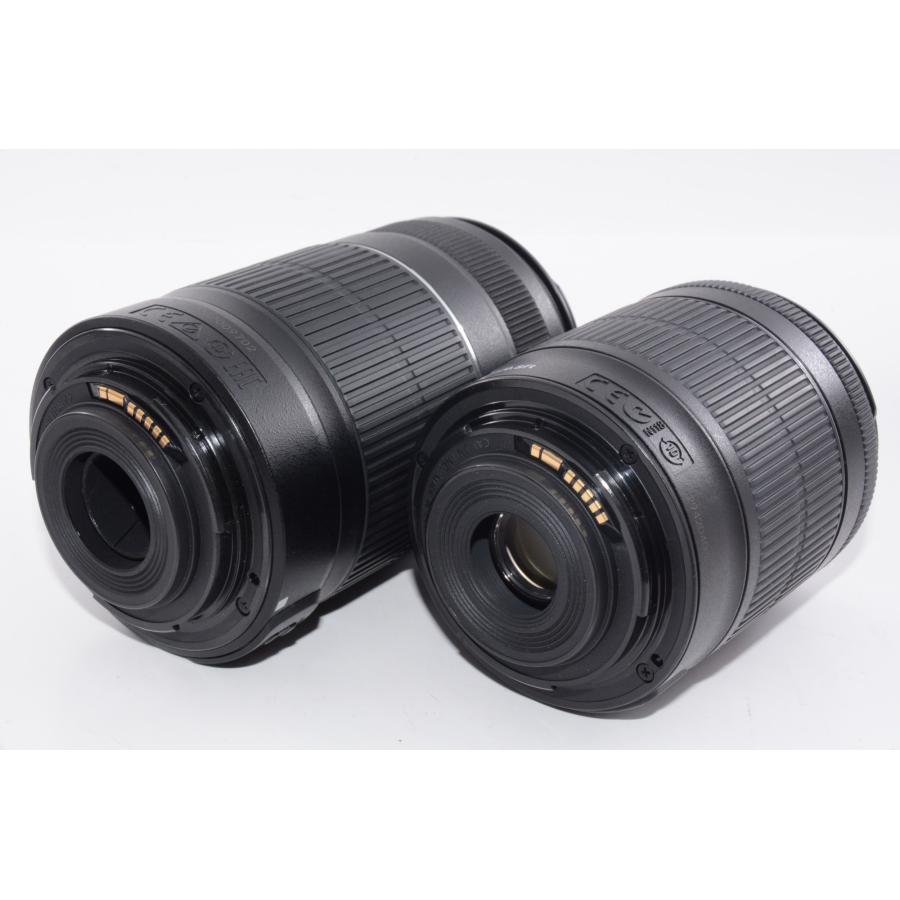 中古】【外観並級】Canon デジタル一眼レフカメラ EOS Kiss X7 ダブル  