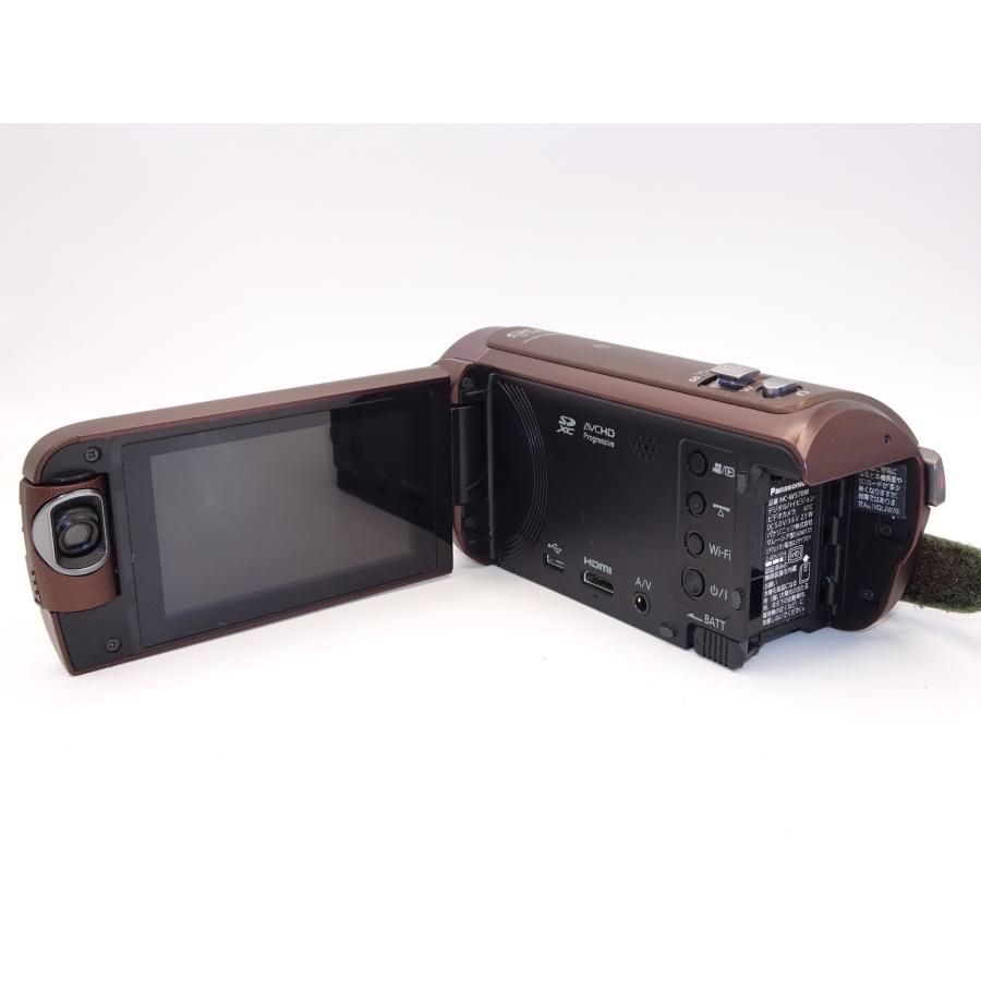 中古】【外観並級】パナソニック HDビデオカメラ W570M ブラウン HC