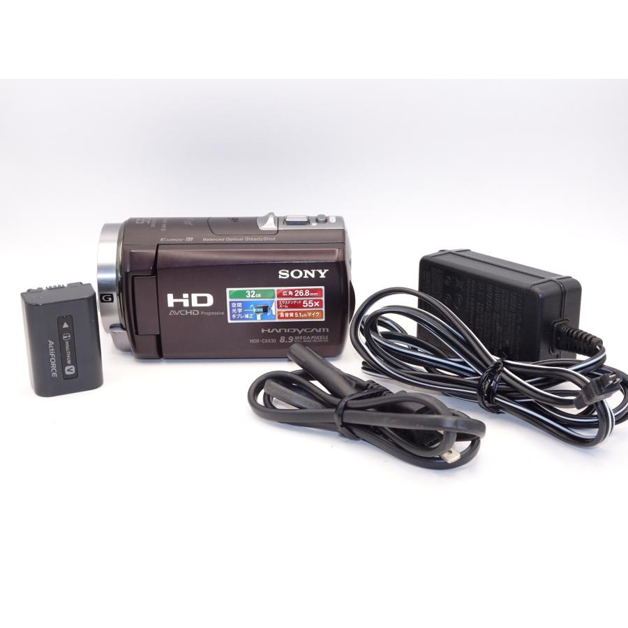 中古】【外観並級】SONY ビデオカメラ HANDYCAM CX430V HDR-CX430V/T