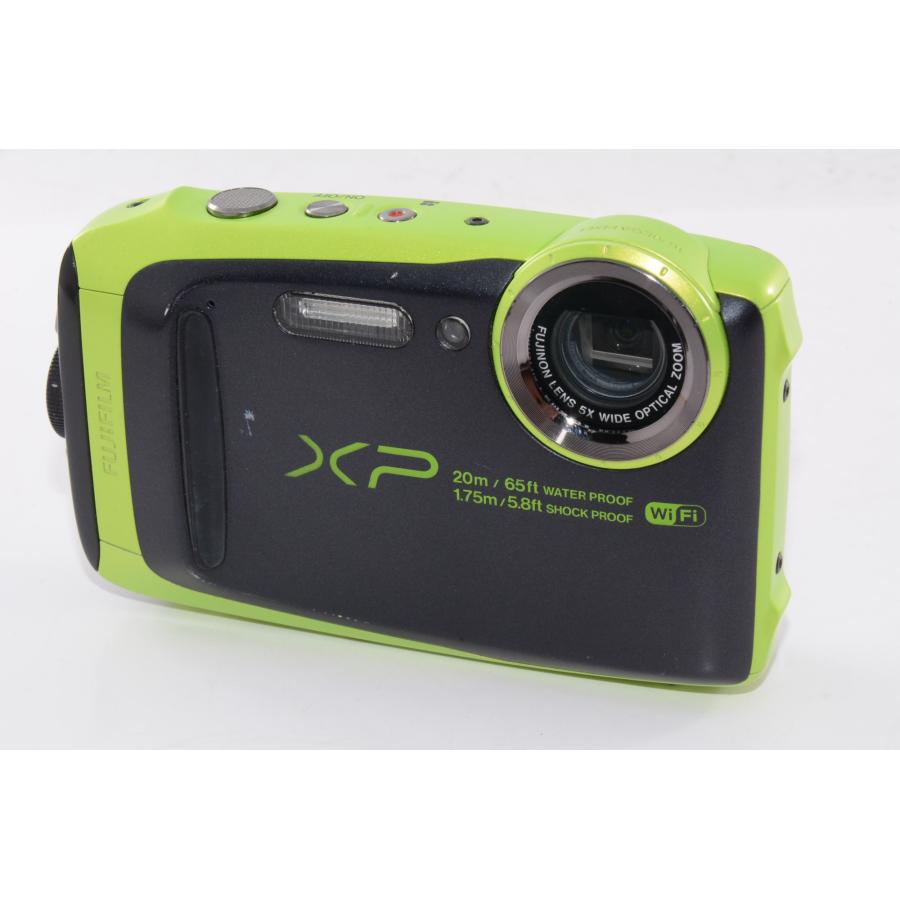 中古　Fujifilm XP120 防水デジタルカメラ 中古】【外観並級】FUJIFILM デジタルカメラ XP120 ライム 防水 FX