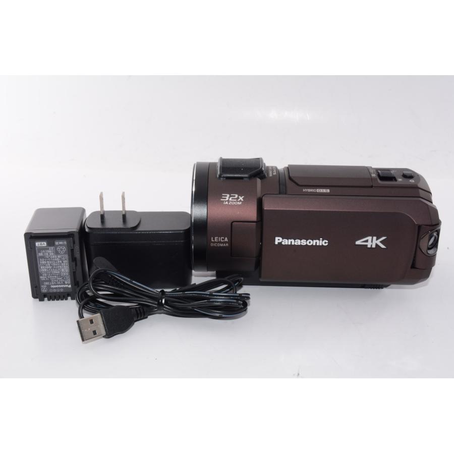 中古】【外観並級】パナソニック 4K ビデオカメラ WX2M 64GB ワイプ