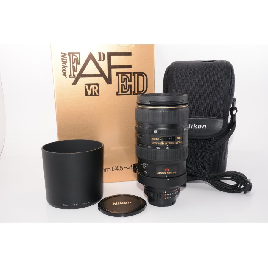 【中古】【外観特上級】Nikon Ai AF VR NIKKOR ED 80-400mm F4.5-5.6D｜camelion-store｜06