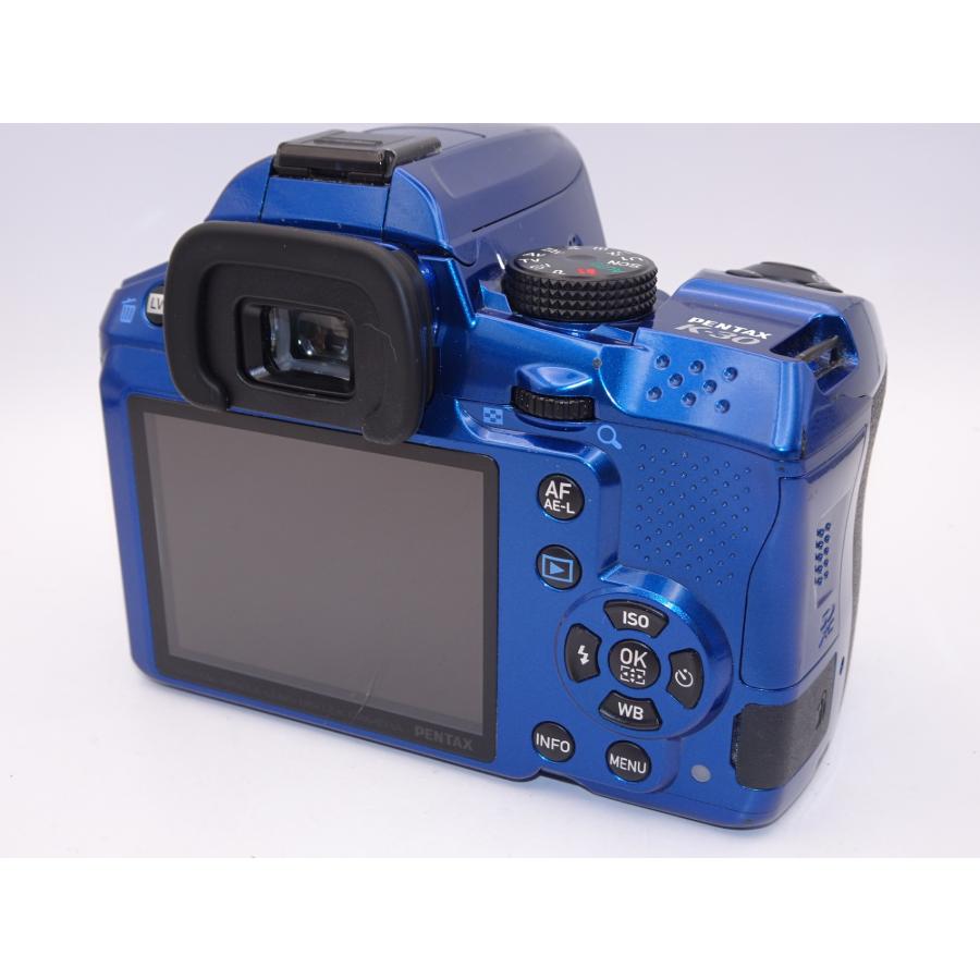 【中古】【外観並級】PENTAX デジタル一眼レフカメラ K-30 ボディ クリスタルブルー｜camelion-store｜03