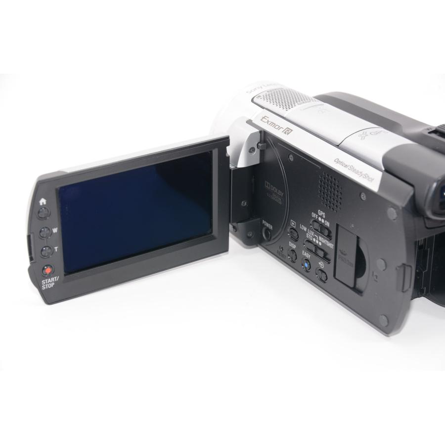 【中古】【外観特上級】ソニー SONY デジタルHDビデオカメラレコーダー ハンディーカム XR500V 120GHDD HDR-XR500V/S｜camelion-store｜05