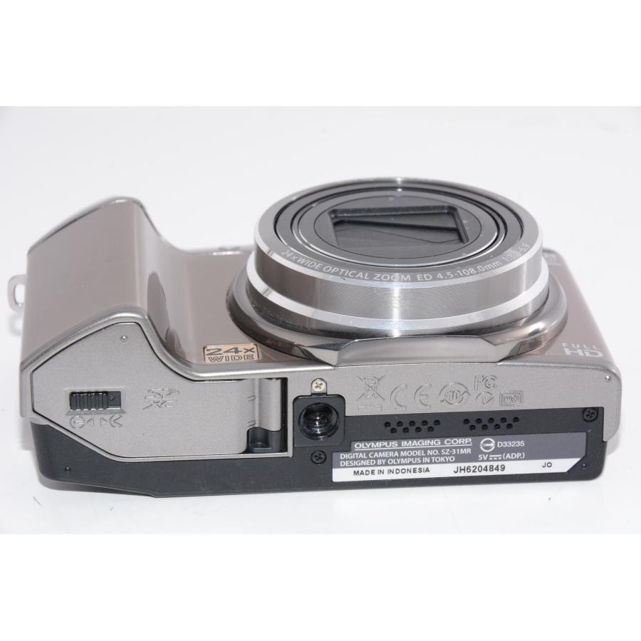 中古】【外観並級】OLYMPUS デジタルカメラ SZ-30 シルバー : 百獣の