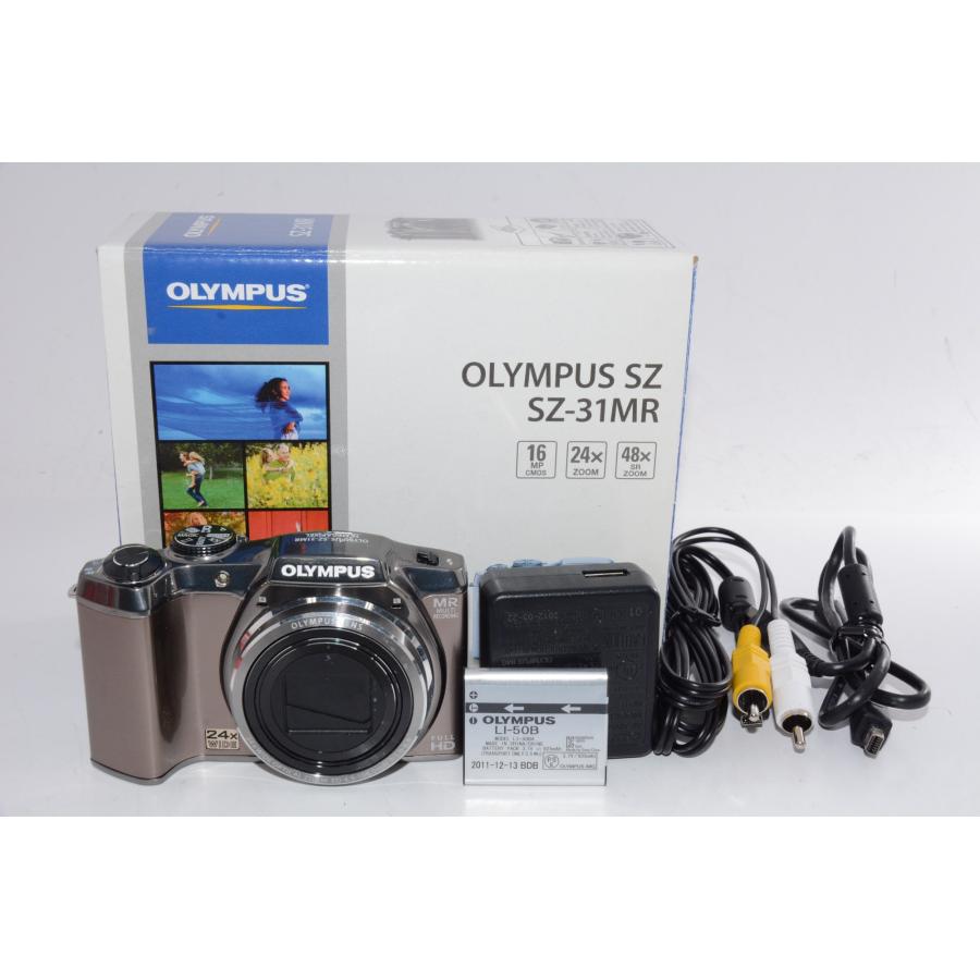 中古】【外観並級】OLYMPUS デジタルカメラ SZ-30 シルバー : 百獣の