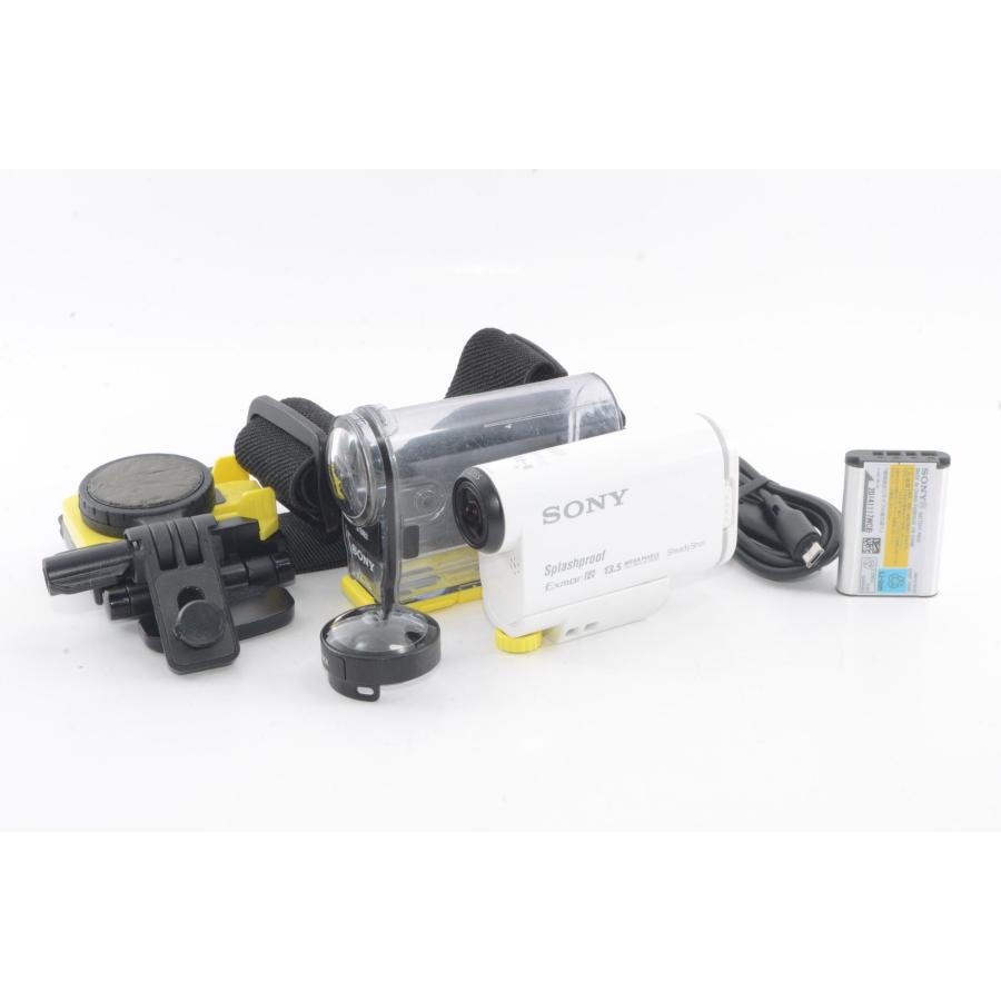 中古】【外観並級】SONY ビデオカメラ アクションカム AS100V