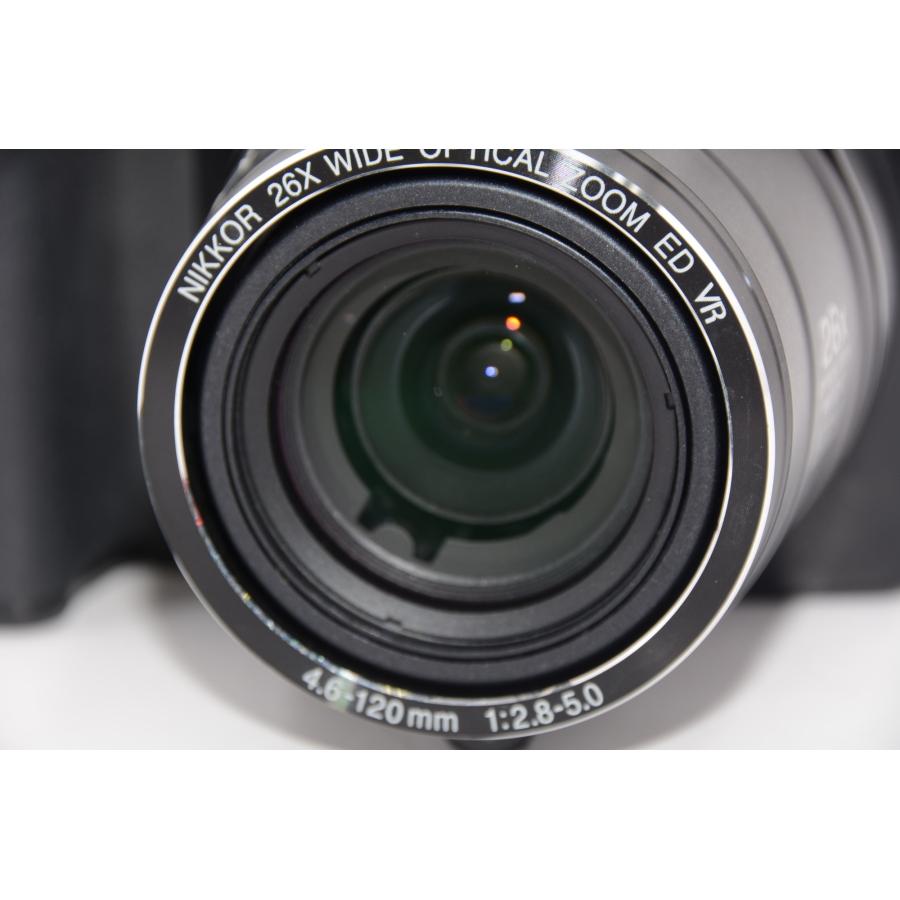 【中古】【外観特上級】Nikon デジタルカメラ COOLPIX (クールピクス) P100 ブラック P100｜camelion-store｜05