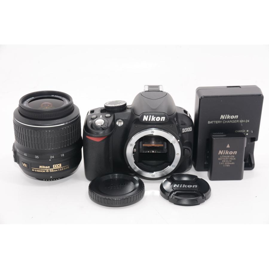 【中古】【外観特上級】Nikon デジタル一眼レフカメラ D3100 レンズキット D3100LK｜camelion-store｜06