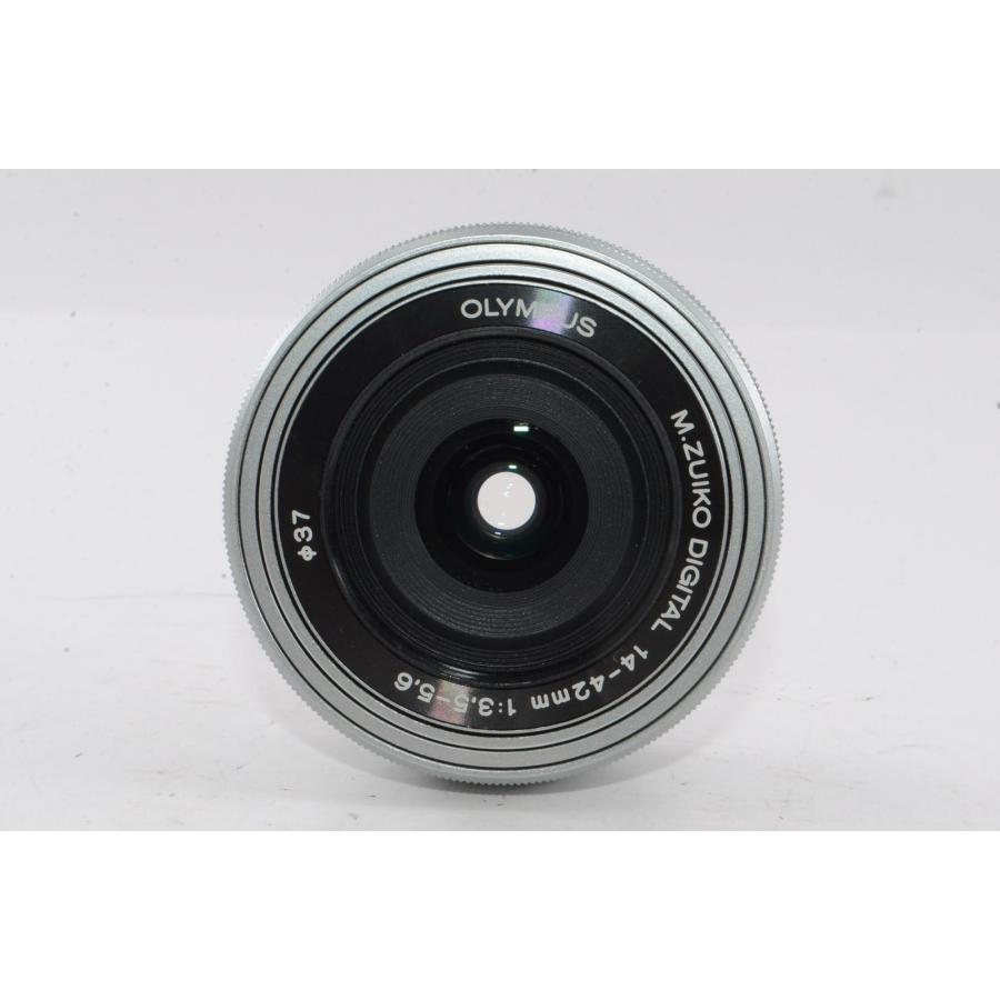 【中古】【外観並級】OLYMPUS ミラーレス一眼カメラ PEN E-PL10 14-42mm EZレンズキット ホワイト_3
