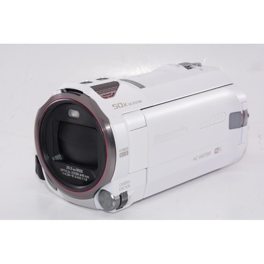 中古】【外観特上級】パナソニック HDビデオカメラ HC-W870M-W
