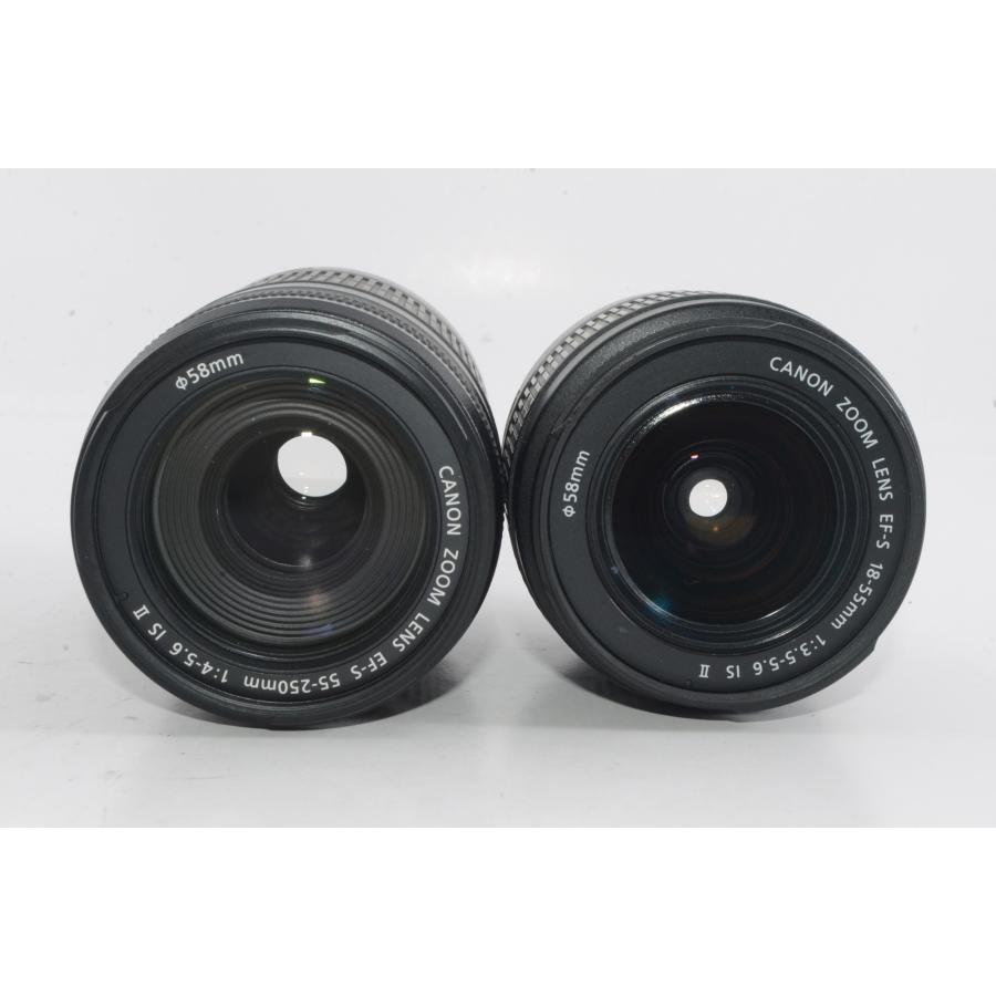 中古】【外観並級】Canon デジタル一眼レフカメラ EOS Kiss X6i ダブル