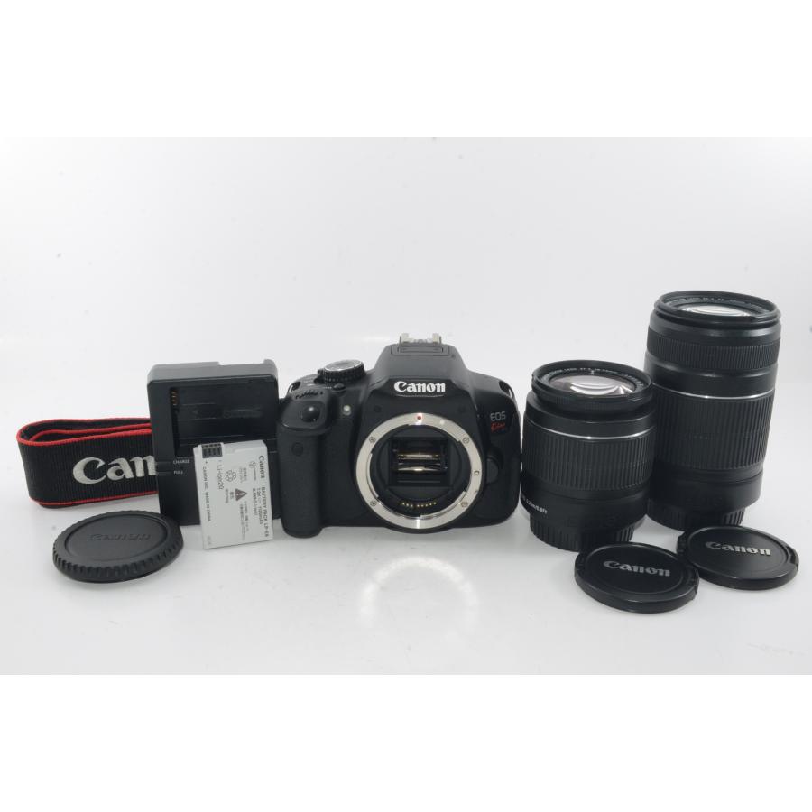中古】【外観並級】Canon デジタル一眼レフカメラ EOS Kiss X6i ダブル