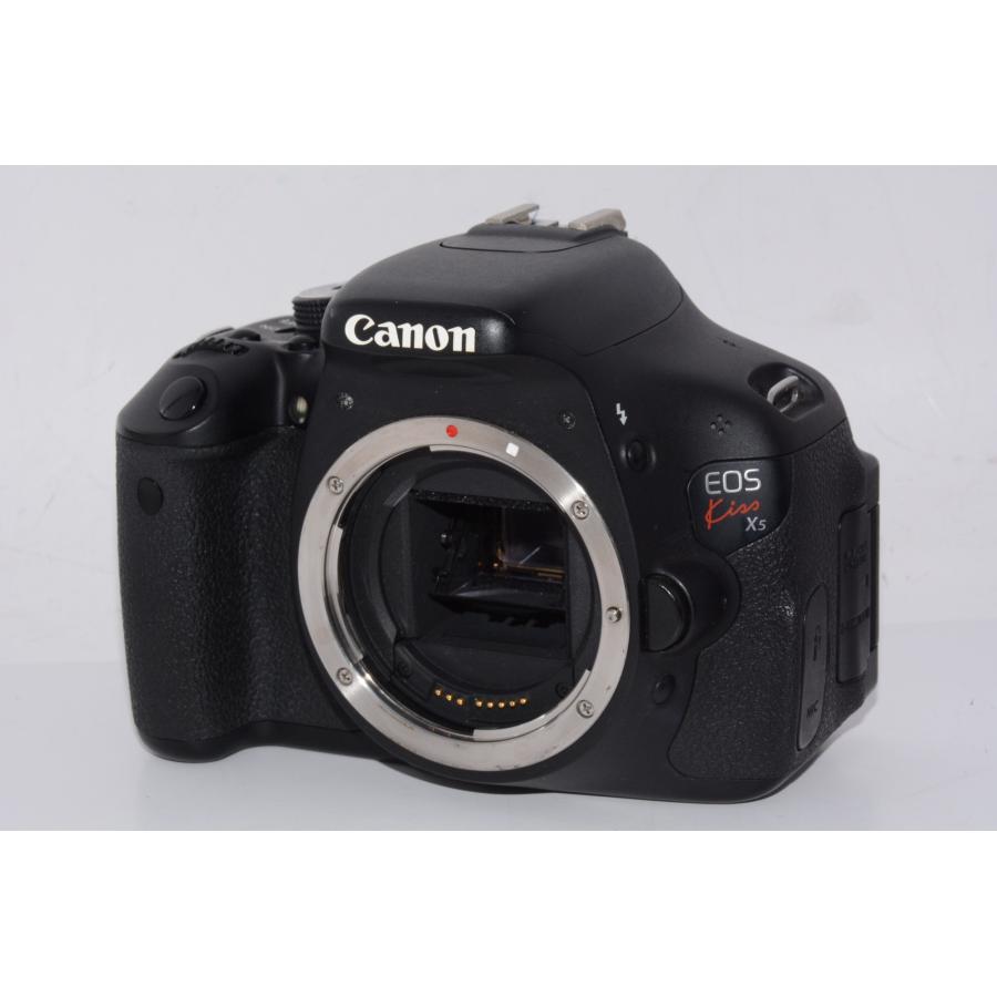 中古】【外観並級】Canon デジタル一眼レフカメラ EOS Kiss X5 ダブル