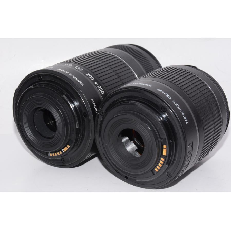 中古】【外観並級】Canon デジタル一眼レフカメラ EOS Kiss X5 ダブル