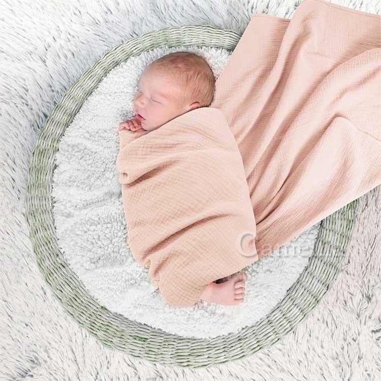 ブランケット おくるみ ガーゼ ベビー スワドル 赤ちゃん 新生児