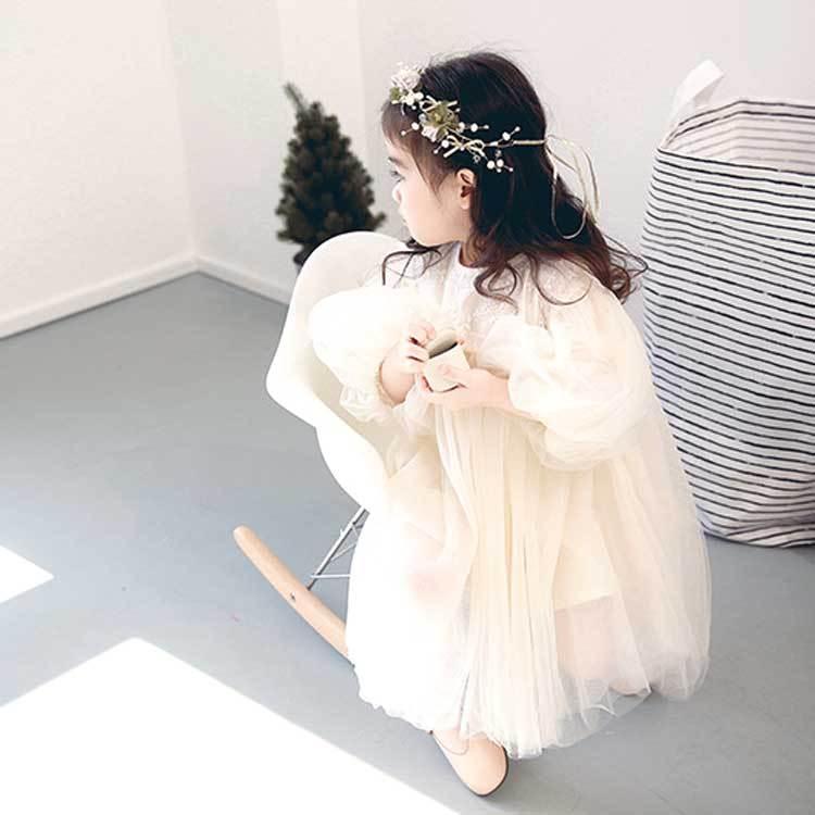 子供服 子供ドレス ワンピース ドレス チュール チュチュ ピアノ 発表