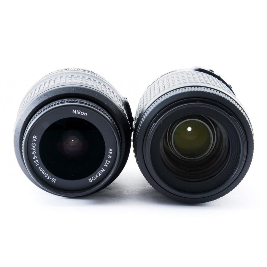 ニコン Nikon D5000 標準&望遠ダブルズームキット 美品 新品 SD