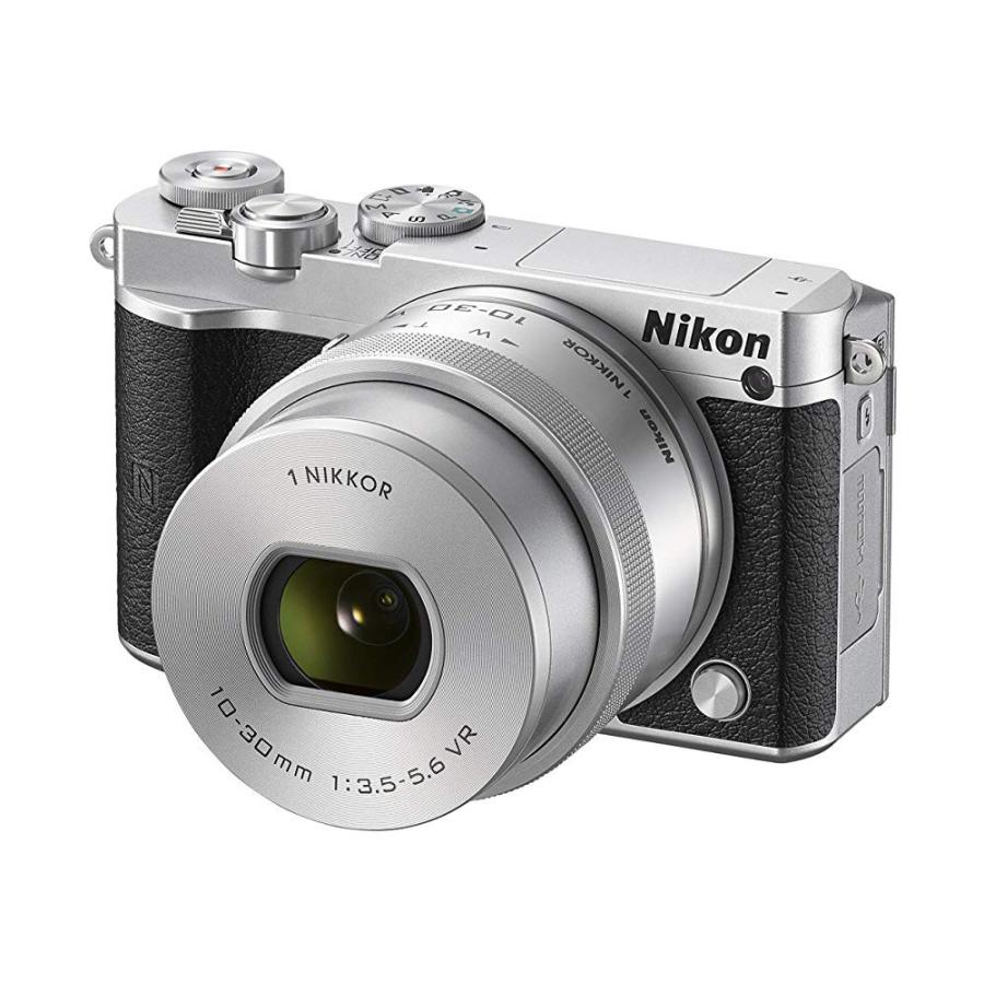 ニコン（Nikon） J5 標準パワーズームレンズキット シルバー J5HPLKSL