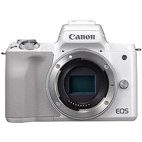 キヤノン Canon EOS Kiss M ボディ ホワイト SDカード付き <プレゼント包装承ります>｜camera-fanksproshop