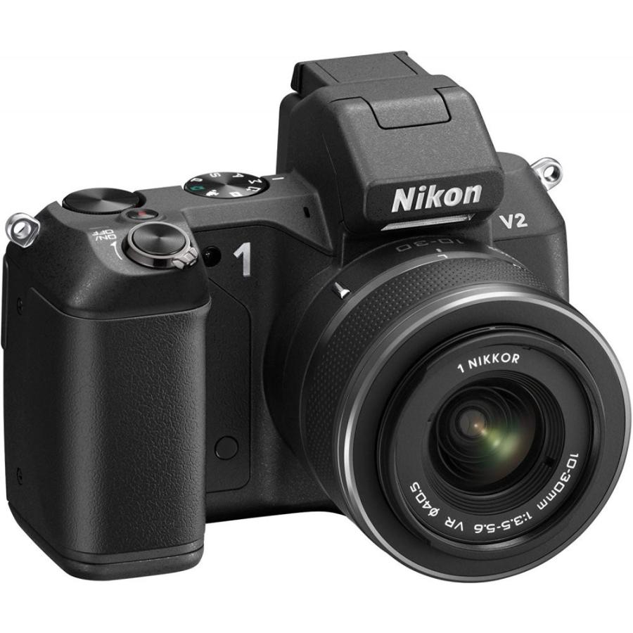 ニコン（Nikon） V2 レンズキット ブラック N1V2HLKBK <プレゼント包装