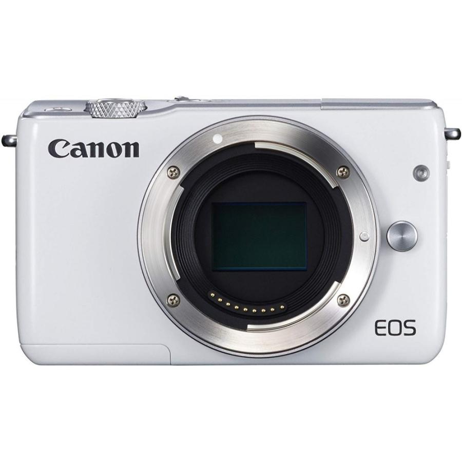 キヤノン Canon EOS M10 ボディ ホワイト SDカード付き <プレゼント包装承ります>