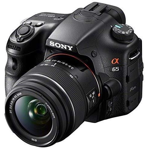 ★α６５動作実用品です★１か月動作保証★ソニーα６５一眼レフカメラ画期的トランスルーセント方式です★レンズ３本付き☆彡 SONY（ソニー） α65 ズームレンズキット 良品 動作確認済み 1ヶ月保証