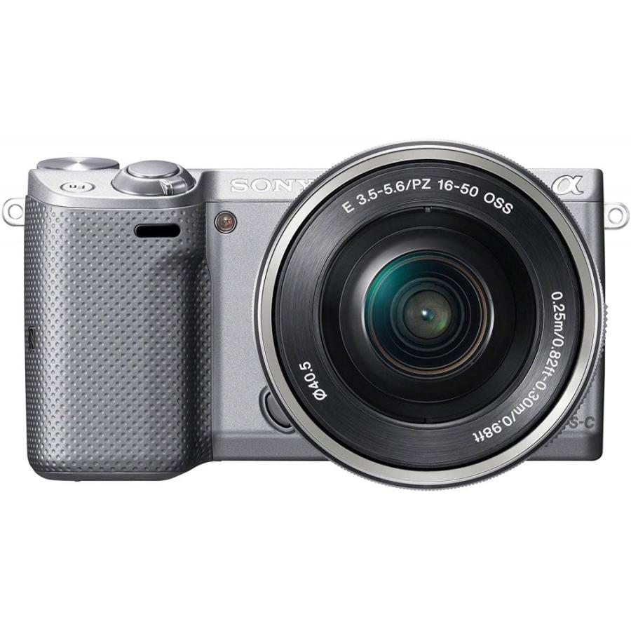 SONY NEX-5T ズームレンズキット シルバー 良品 動作確認済み 1ヶ月
