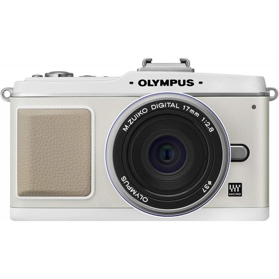 オリンパス OLYMPUS E-P2 プレミアムキット ホワイト E-P2プレミアムキット-WHT SDカード付き <プレゼント包装承ります>