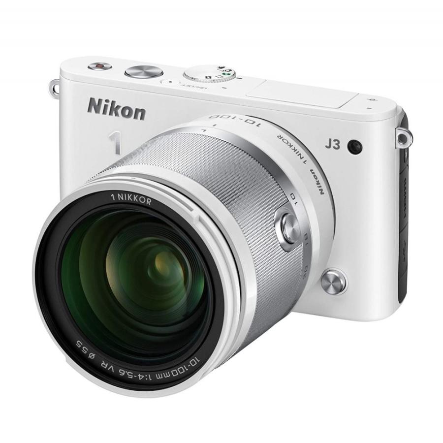 ニコン（Nikon） Nikon J3 小型10倍ズームキット ホワイト 良品 動作 